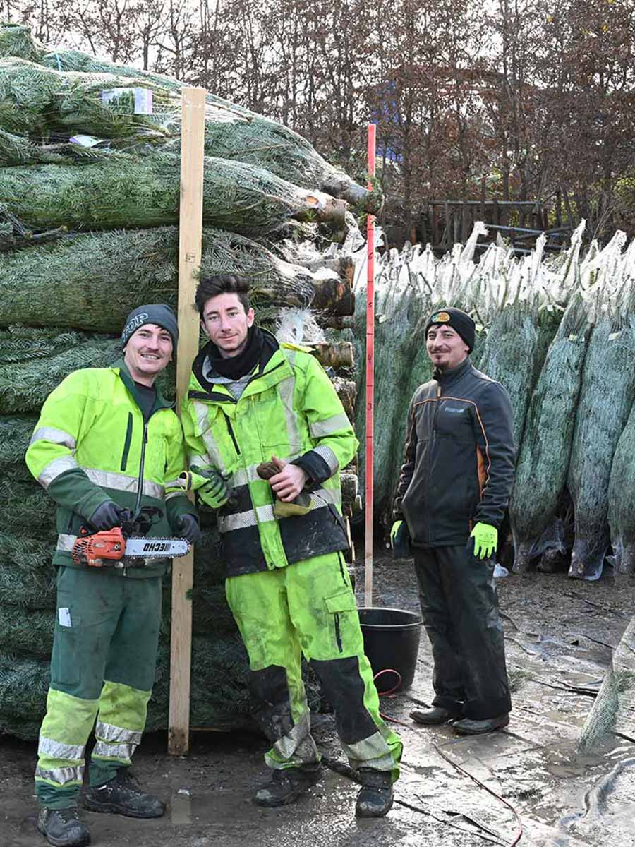 Agroservice-Mitarbeiter