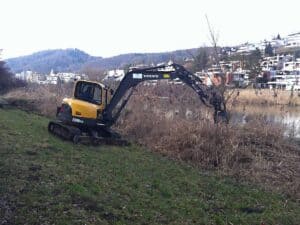 Naturschutzpflege - Bagger2