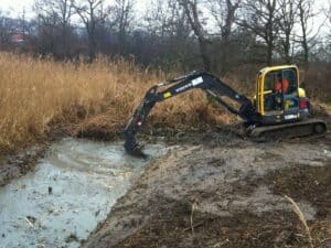 Naturschutzpflege - Bagger3