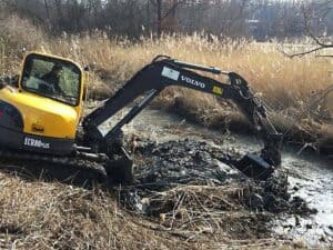 Naturschutzpflege - Bagger4